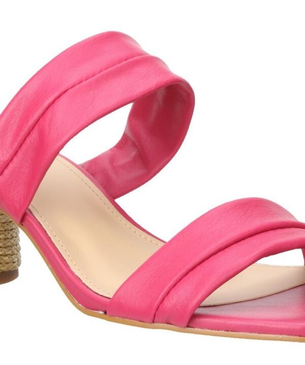 Bruno Menegatti 55203 Victoria Pink Leather Slide Sandal