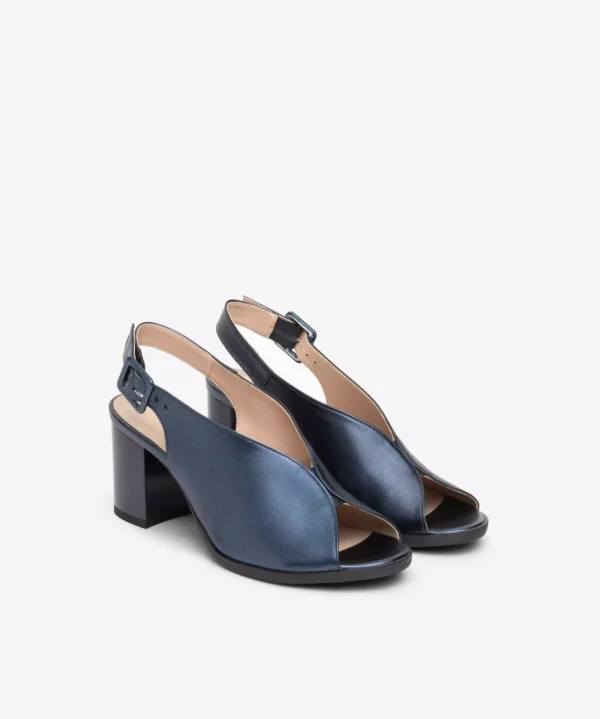 NeroGiardini Block Heel Open Toe Sandal