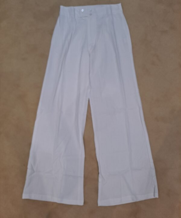 Mare Sole Amore Linen Rachel White Pant