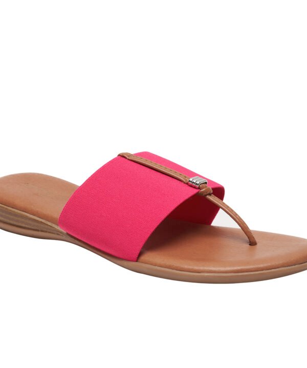 Andre Assous Nice Thong Style Sandal Fuschia